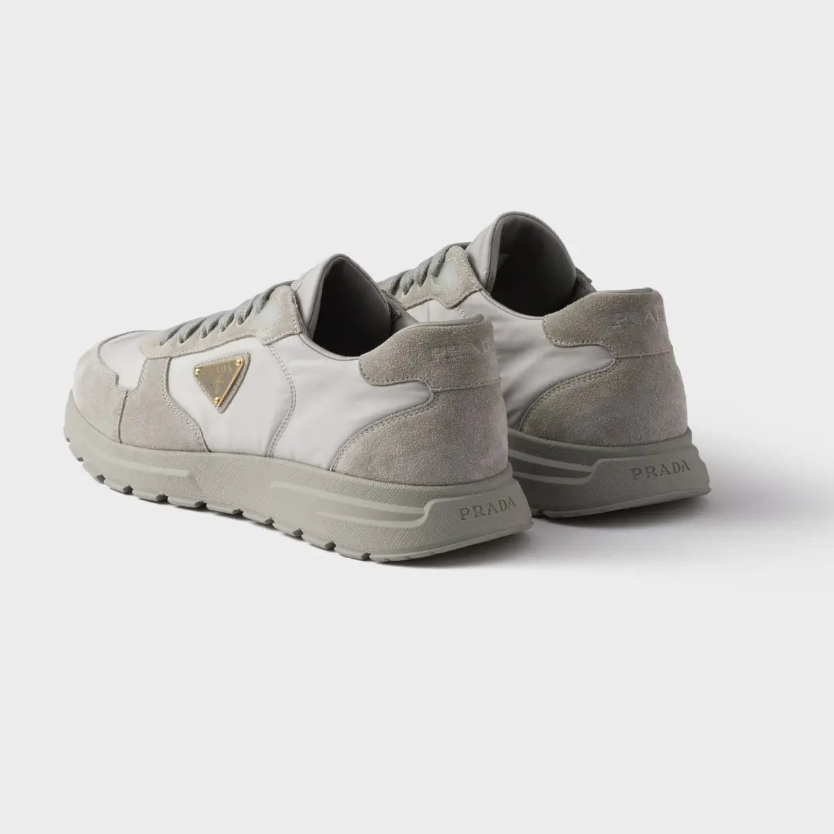 Prada Prax 2.0 Re-Nylon and suede sneakers
