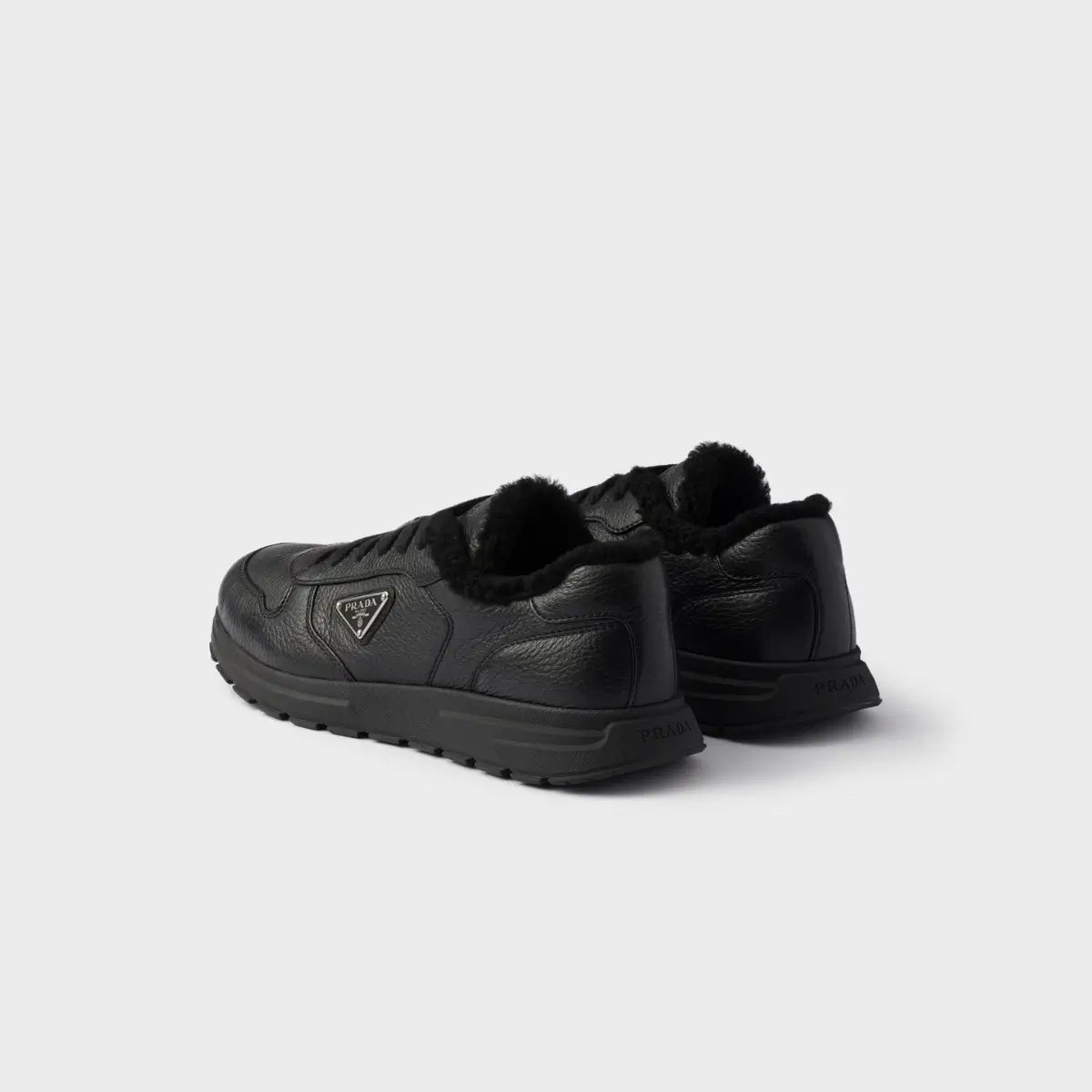Prada Prax leather sneakers