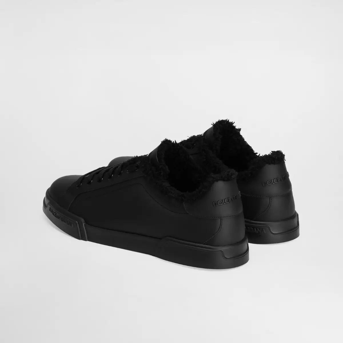 Dolce & Gabbana Portofino light calfskin sneakers