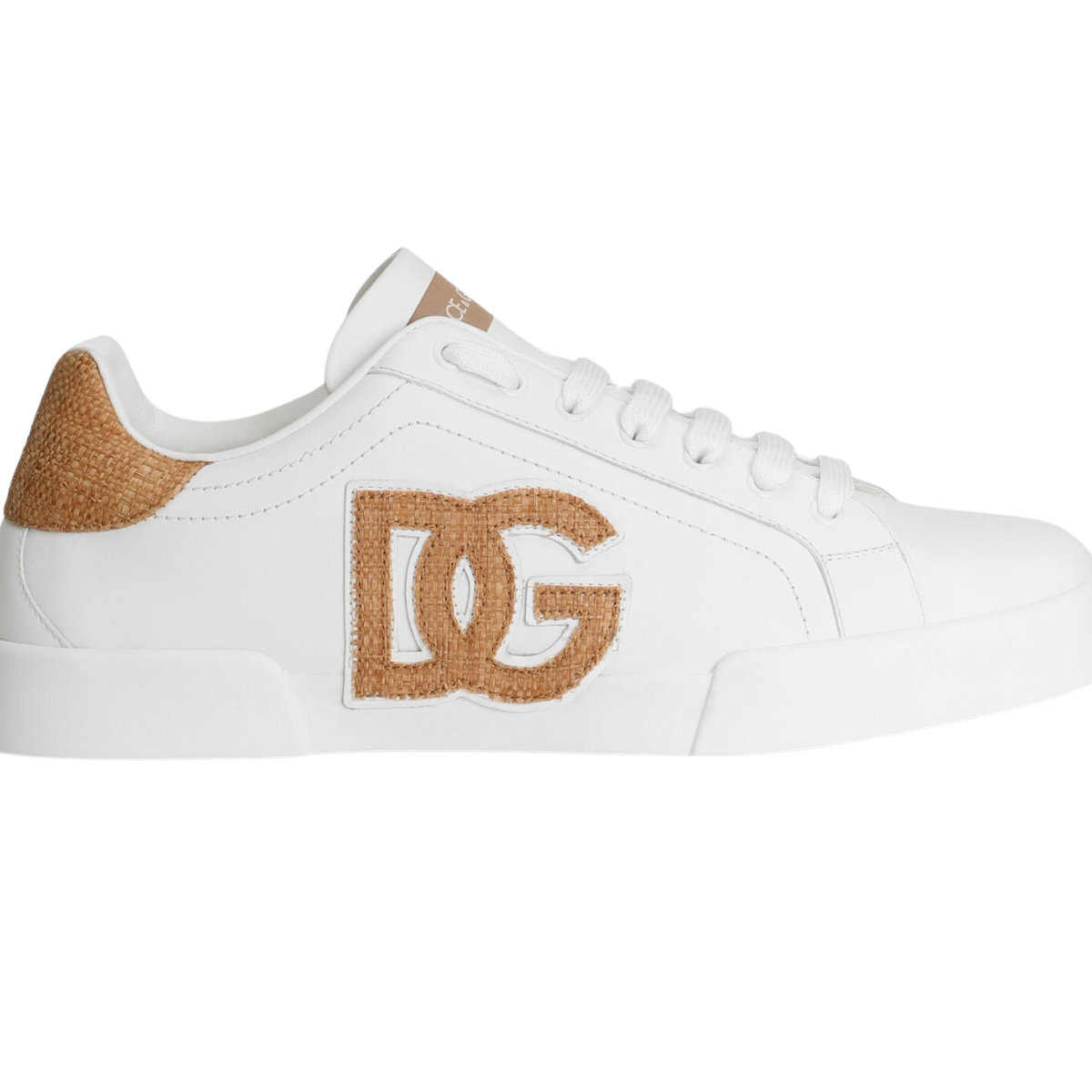 Dolce & Gabbana Portofino light strobel sneakers in nappa calfskin